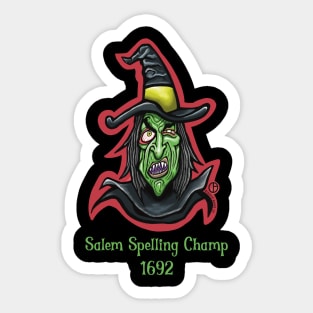 Hagnes B. Witch Sticker